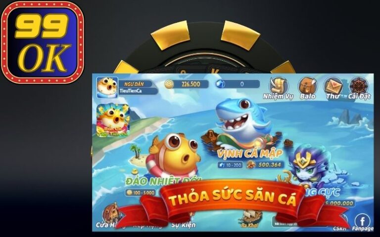 chơi game bắn cá tiểu tiên tại 99ok